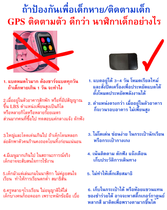 นาฬิกาป้องกันเด้กหาย